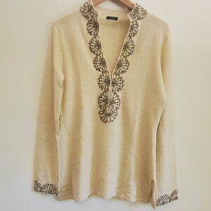 J.Crew Beaded Sweater XS
